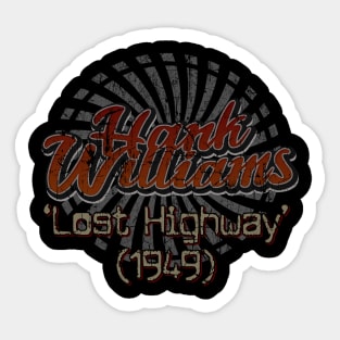 Hank William art drawing Sticker